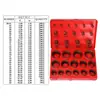 Caja de Kit de Reparación de Juntas Tóricas Dingqing 0 Sellos Caucho de Flúor Caucho de Silicona Gotas de Silicona Dropshipping
