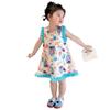 Vestido Floral de Verano para Niñas Ao Bing Moda 2025 Nuevo Estilo Chaleco Estilo Occidental Dulce y Lindo Traje sin Mangas