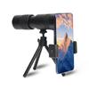 Telescopio monocular SLM con zoom 10-300X40 HD de alta potencia para exteriores, visión nocturna, para conciertos, telescopio para teléfono móvil