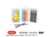 Caneta Aquarela Master com Ponta Macia, Pincel para Pintura Artística e Colorir, Caneta Hook Colorida, Caneta Colorida, Material Escolar para Aula de Arte para Estudantes