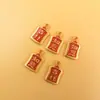 Acessórios de Liga com Furos Queijo Metal Pingente Fortuna Mahjong Joias com Contas Pulseira Colar Acessórios Artesanais DIY