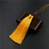 Pingente Duplo com Borlas Puro Feito à Mão DIY Ornamento para Pendurar no Carro Estilo Sementes de Bodhi Acessórios