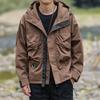 Chaqueta de trabajo con capucha para hombre, estilo funcional, para exteriores, primavera y otoño de 2023