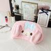 Touca Fofa Kuromi Monstro Peixe Feio Desenho Animado Para Secar Cabelo Três Olhos Absorvente de Água Secagem Rápida Touca de Banho Turbante de Lavagem