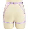 Bambu como fábrica sexy arco três- ponto cinta apertado tentação uniforme sexy cinta-liga mulheres uma geração de cabelo