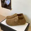 2026 Zapatos Casuales Retro Franceses para Mujer Piel Suave Casual Nuevo Punta Dividida Suela Suave Individual Slip-on Otoño Punta Redonda