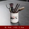 Ceremonia del Té Seis Caballeros Set Kung Fu Accesorios para Juego de Té Juego Completo de Seis Caballeros Herramientas para Preparar Té Pinzas para Té Cuchillo de Aguja para Té Cepillo Juego Completo