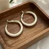Pendientes de Aro Glaseados Amarillo Crema Verde Matcha 2026 Nuevos Simples Versátiles Súper Iluminadores de Piel Aros para el Día a Día