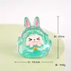 Nuevos Artesanías de Resina de Vaca Luminosa Kk Adornos de Escritorio de Moda para Bricolaje Pequeños Adornos Lindos Figuras Lindas de Moda
