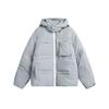Catálogo Invierno Nuevo Estilo Americano Marca de Moda Diseño Cálido Cuello Alto Chaqueta de Trabajo Ropa de Panadería Casual Ropa de Algodón para Hombres y Mujeres