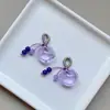 Jade Natural con Cuentas, Imitación de Vidrio de Jade Ruyi Colgante Pequeño de Mano con Cuerda Trenzada, Accesorios de Joyería para Pulsera Colgante
