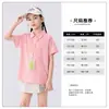 Body Infantil Roupas Infantis Camisa Polo Infantil Manga Curta Fina 2026 Verão Novo Estilo Meninos e Meninas Tops Respiráveis de Secagem Rápida