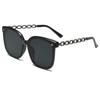 Nuevas gafas de sol con montura elegante, gafas de sol sencillas y a la moda para mujer, gafas de sol versátiles para la calle, gafas de alta sensibilidad al por mayor