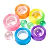 Bolas pegajosas de alta calidad, coloridas, transparentes y tipo cristal, perfectas para manualidades DIY, alivio del estrés y como cinta decorativa
