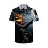 Camiseta de manga corta con solapa para mujer, verano 2022, nuevo estilo western, camiseta para mamá de mediana edad, polo holgado para hombre y mujer