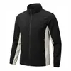 Cortavientos de cuello alto para otoño e invierno, chaquetas, ropa de trabajo a medida para empresas y tiendas 4S, bordado de logo personalizado para grupos al por mayor