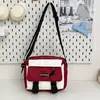 Bolso Cruzado Unisex Inspirado en Ropa de Trabajo Japonesa para Estudiantes, Bolso Ligero y Moderno para Teléfono Casual