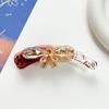 Pinza grande para plátano de Corea del Sur con pinza para coleta de diamantes, volumen para el cabello, pinza vertical múltiple, accesorios para el cabello, lazo de temperamento, accesorios, horquilla