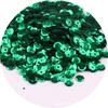 6mm fosco côncavo lantejoulas 30 cores fosco contas redondas vestido de noiva jardim de infância DIY lantejoulas costuradas à mão