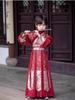 Hanfu para Niños 2025 Nuevo Estilo Chino Traje Tang para Niños Nuevo Estilo Chino Otoño e Invierno con Forro Polar Hanfu para Niños al Por Mayor