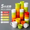 Vajilla Xiangyuanmei Taza de Melamina Restaurante Comercial Hotel Restaurante de Hot Pot Taza Especial de Agua Taza de Imitación Porcelana Taza Pequeña de Plástico para Té