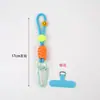 Alça de Pulso Criativa para Celular Lanyard Estilo Japonês Alça de Celular Anti-Queda Capa de Celular com Câmera Alça de Pulso para Celular Feminina Tendência