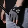 Guantes de Billar Hielo Seda Ligero Transpirable Tres Dedos Hombres Anti-Snooker Individual Snooker Billar con Velcro