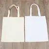 Bolsa de Lona Lisa para Mano Bolsa de Lona Publicitaria Bolsa de Algodón Personalizada DIY en stock Venta al por Mayor