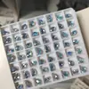 Flor de Hielo Brillante Dongzhou Arte de Uñas Diamante DIY Joyería Accesorios Azúcar Rocoso Cuadrado Gordo Punta Agrietada de Hielo Diamante Forma Especial Diamante de Uña Adornos
