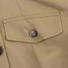 Exportación Transfronteriza Ropa de Mujer Otoño 2025 Estilo Europeo y Americano Chaqueta Cortavientos de un Solo Botón Decorada con Cinturón en la Cintura para Mujer E490241