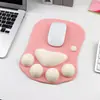 Atacado do Fabricante Mouse Pad, Mouse Pad de Garra de Gato em Silicone Macio, Apoio de Pulso Antiderrapante, Almofada de Apoio para o Pulso, Feito Sob Medida