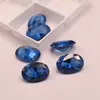 Espinela Azul Piedra Preciosa Ovalada Piedra Suelta 119 # Espinela Azul Piedra Preciosa con Forma de Huevo Piedra Preciosa Suelta para Anillo Venta al por Mayor