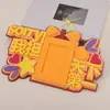 Sujetarjetas Popular de Celebridad de Xiaohongshu Fieltro Tela No Tejida Bolso Colgante Llavero para Equipaje Mochila Encanto