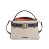 Bolso de Mano para Mujer Texturizado Casual de Moda Nuevo Diseño de Nicho Retro Bolso de Hombro Simple y de Moda Bolso Cruzado Elegante