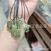 Colgante de Paz de Jade Hetian Natural, Candado Ruyi de Jade Hetian, Frijol de la Suerte, Colgante Cuadrado de Luna, Collar de Jade Unisex