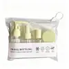 Pacote de amostra de creme facial para viagem, loção portátil para meninas, frasco de spray para viagem