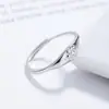 Anillo liso de flor de ciruelo de plata 925, joyería nicho de alta gama, anillo floral vintage para mujer, exquisito pequeño accesorio
