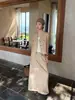 Falda Larga Elegante de Algodón y Lino Han Xun de Cintura Alta Recta Ajustada para Mujer, Nuevo Modelo Otoño Temprano 2026 27374