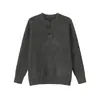 Mtlclothes Suéter de Punto para Hombre con Cuello Henry, Jersey Sencillo de Color Puro, Cálido, Casual, Básico, Versátil, Moderno