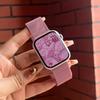 Adecuado para correa iwatch98 Apple Watch Milan Applewatch10 metal degradado magnético mujer senior SE