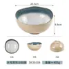 Série Mar Estelar Louça de Melamina Panela Quente Churrasco Restaurante Buffet Tigelas e Pratos Criativos de Imitação de Porcelana Prato para Molho Conjunto de Louças