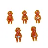 Novos Acessórios de Resina Luminous Natasha, Boneca Natasha Preta Popular Desenho Animado DIY Capa de Celular e Tamancos
