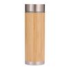 Taza térmica de madera de bambú de gran capacidad, taza de té de acero inoxidable 304, taza de separación de té para hombres, taza de agua creativa china, venta al por mayor