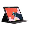 Para iPad Pro 11 2020 Funda Plana con Soporte para Tarjetas y Ranura para Lápiz Funda Protectora con Hibernación para iPad 7