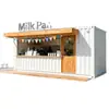 Loja Móvel Container Montagem Simples Parque ao Ar Livre Ponto Turístico Casa de Café Loja de Venda de Chá de Leite Sala de Reuniões da Loja