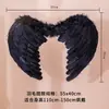 Alas de Plumas de Ángel Blancas Decoración para Fiestas de Festival Props Arreglo de Escena Niños Adultos Vimi Show Performance
