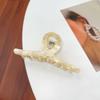 Pinza para el pelo Berphia Fashion con ácido acético, estilo coreano grande, estilo sencillo, para todo tipo de peinados, estilo retro, de alta gama, accesorios para el cabello para mujer.