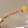 Pinza plana para el cabello que no lastima la parte posterior de la cabeza, adecuada para mujeres con cabello fino, pinza de cocodrilo elegante y exquisita, pasador versátil