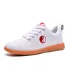 Zapatos de práctica de sombra voladora tejidos para mujer, entrenamiento de artes marciales, suela de tendón de res, zapatos especiales para competición, zapatilla de Tai Chi