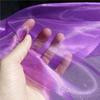Hilo de Cristal Transparente con Brillo Ligeramente Duro Tela de Diseñador Tela para Vestido de Novia Fotografía Accesorios de Fondo de Gama Alta